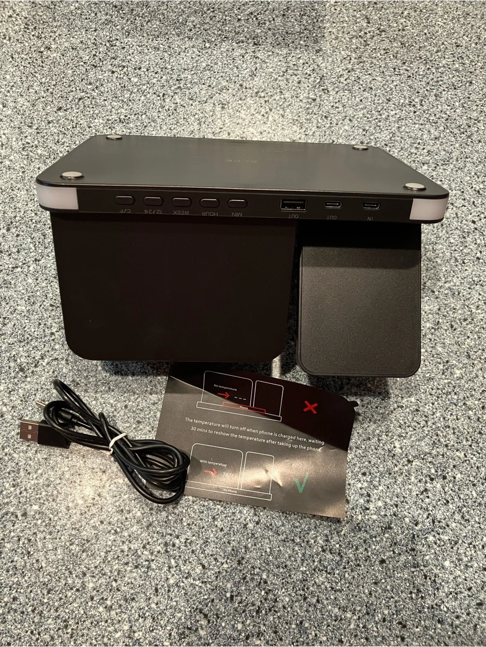 7-in-1 Wireless Charging Station for Multiple Devices, Wireless Charger.New